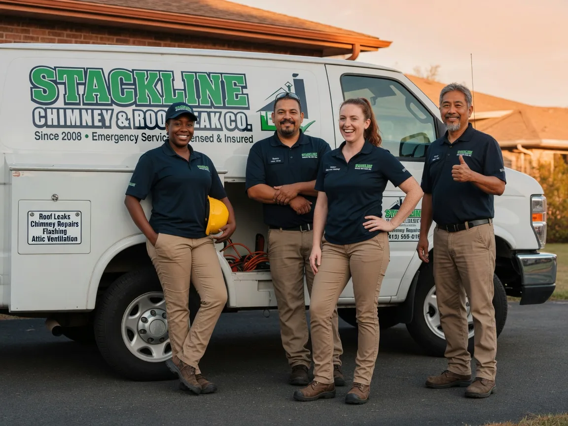 Chimney flashing repair company in Early, TX